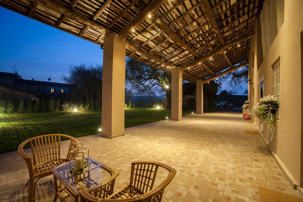 Garda Relais Antica Romelia Bed & Breakfast Montichiari Bagian luar foto
